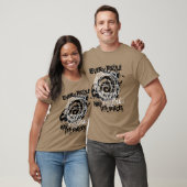 ホラー映画レトロデザイン パズルのピース Tシャツ (ユニセックス)