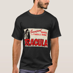 ホラー映画ヴィンテージドラキュラハロウィンモンスターバム Tシャツ