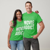 ホラー映画中毒者 映画鑑賞者 ギフト 友達 Tシャツ (ユニセックス)