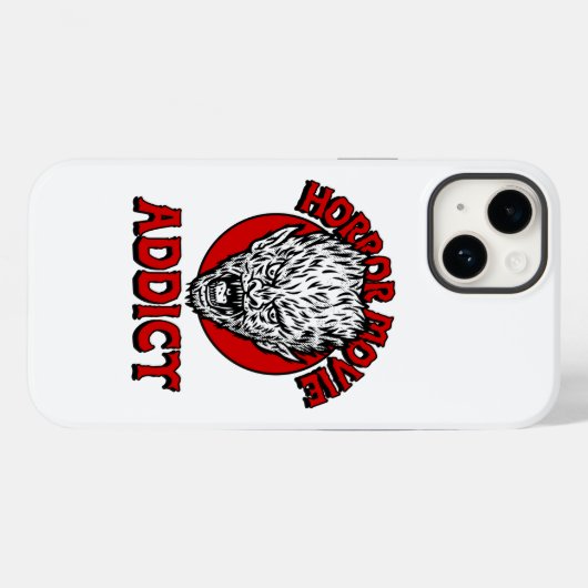 ホラー映画中毒 Case-Mate iPhoneケース (裏面 (横))