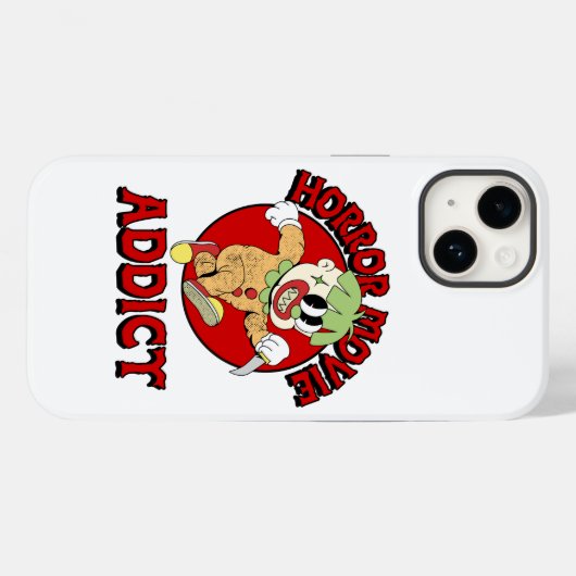 ホラー映画中毒 Case-Mate iPhoneケース (裏面 (横))