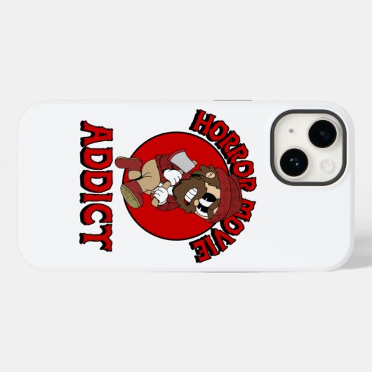 ホラー映画中毒 Case-Mate iPhoneケース (裏面 (横))