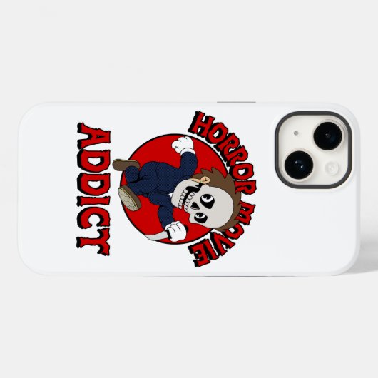 ホラー映画中毒 Case-Mate iPhoneケース (裏面 (横))