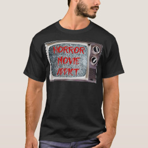 ホラー映画中毒 Tシャツ