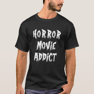 ホラー映画中毒 Tシャツ