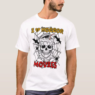 ホラー映画大好き Tシャツ