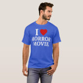 ホラー映画好きな少年 Tシャツ (正面フル)