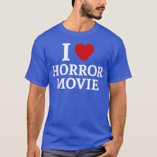 ホラー映画好きな少年 Tシャツ
