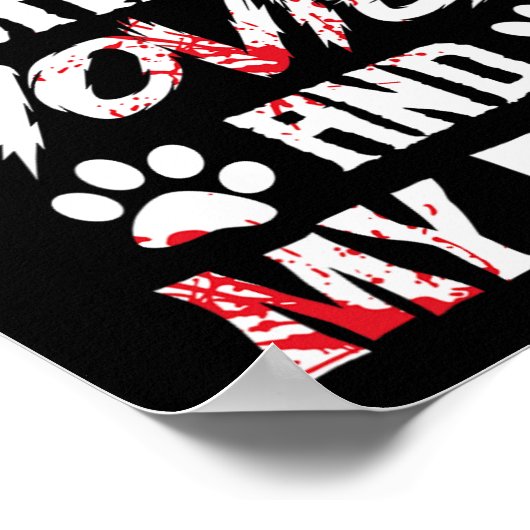 ホラー映画怖い映画愛好家ハロウィンファンThr ポスター (角)