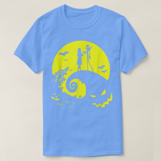 ホラー映画怠惰ハロウィーンの衣装カッコいい Tシャツ (デザイン正面)