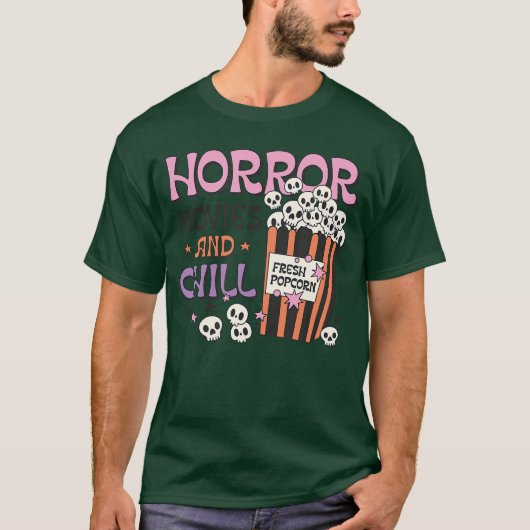 ホラー映画鑑賞ギフト Tシャツ (正面)