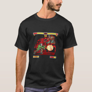 ホラー映画 ゲーム 楽々ハロウィンコスチューム 楽しい Tシャツ