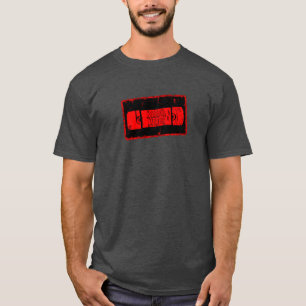 ホラー映画 - ビデオカセット 赤/黒 Tシャツ