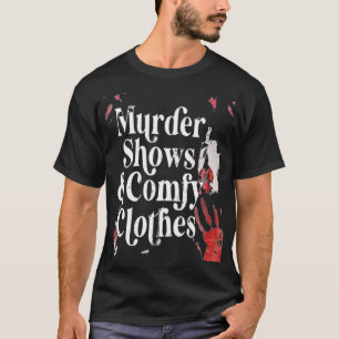 ホラー映画 殺人ショー と 快適な服 面白い Tシャツ