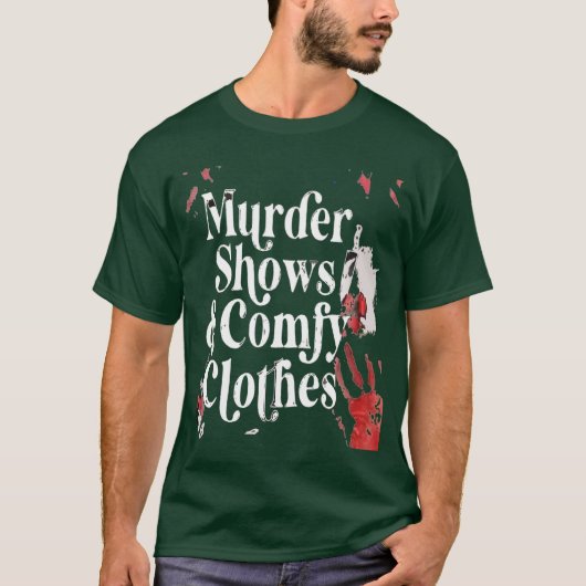 ホラー映画 殺人ショー 快適な服 面白いハル Tシャツ (正面)
