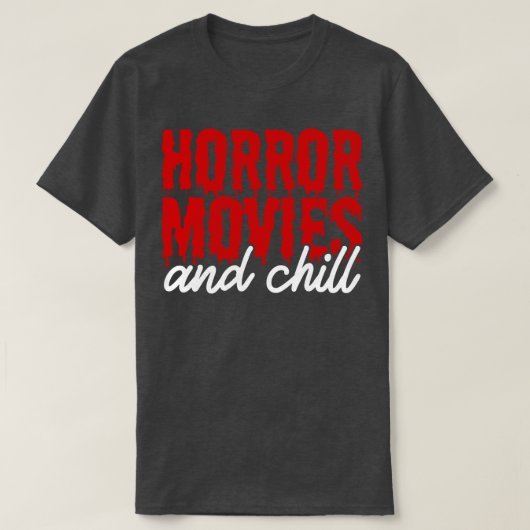 ホラー映画 Tシャツ (デザイン正面)