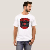 ホラー映画 -V.H.S ホラー映画のタイトルA-D スタイル2 Tシャツ (正面フル)