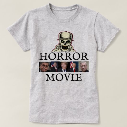ホラー映画Tシャツ Tシャツ (デザイン正面)