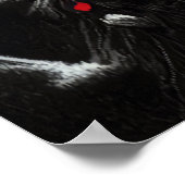 ホラー森のクリスマスツリー | AI Art ポスター (角)