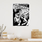 ホラー漫画ブックカバーレトロヴィンテージボリューム025 ポスター (キッチン)