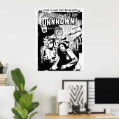 ホラー漫画ブックカバーレトロヴィンテージボリューム025 ポスター (ホームオフィス)