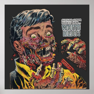 ホラー漫画ライン黒猫マイ ポスター