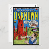 ホラー漫画：未知の61へ。 ポストカード (正面/裏面)