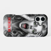 ホラー画像 iPhone 16ケース (裏面横)
