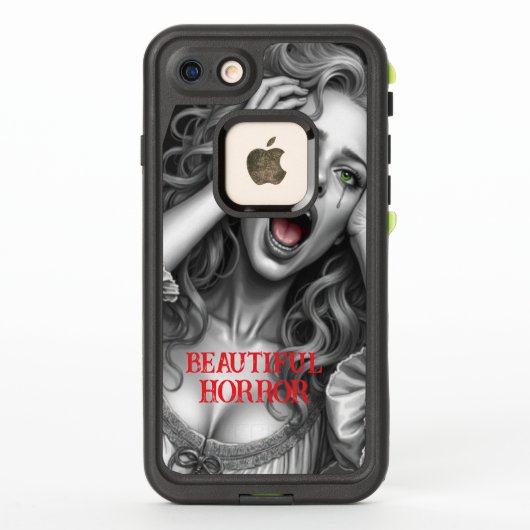 ホラー画像 LifeProof iPhoneケース (裏面)