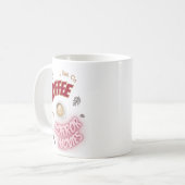 ホラー走ファン向けのコーヒーとホラー映画のマグカップ コーヒーマグカップ (正面左)