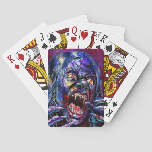 ホラー遊ズのカードの収穫 トランプ (裏面)