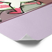 ホラー靴下ムービーおもしろいプレミアム光沢ポスター ポスター (角)