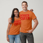 ホラー・クイーンへのギフト ホラー映画好きのためのホラー Tシャツ (ユニセックス)