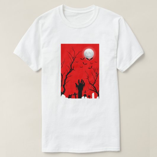 ホラー グラフィック Tシャツ (デザイン正面)