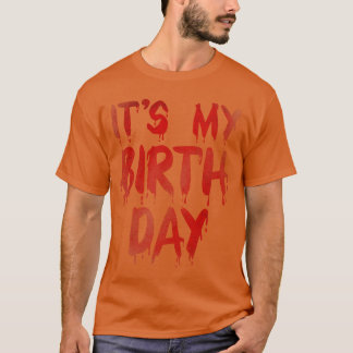 ホラー・スリラー映画の誕生日 Tシャツ