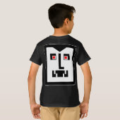 ホラーCyborg Vampire Bot - Pocket Motif Tシャツ (裏面フル)