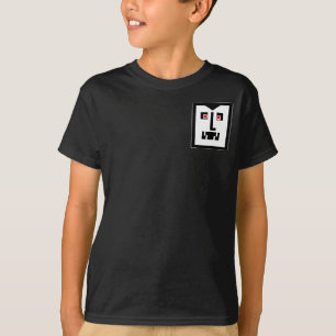 ホラーCyborg Vampire Bot - Pocket Motif Tシャツ