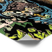 ホラーfrom the tombハロウィーン漫画書 ポスター (角)