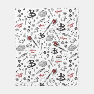 ホラーTVヴァンパイアスレイヤーテーマ フリースブランケット