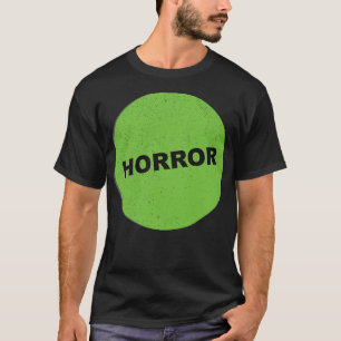 ホラーVHSステッカー Tシャツ