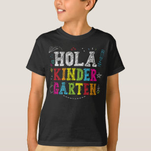ホラ幼稚園スペインの新学期生 Tシャツ