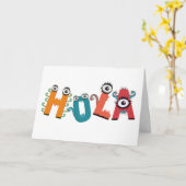 ホラ カード (黄色い花)