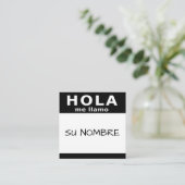 ホラ・スノムブレ・スクエア スクエア名刺 (スタンド正面)