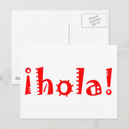 ホラ ポストカード (正面/裏面)