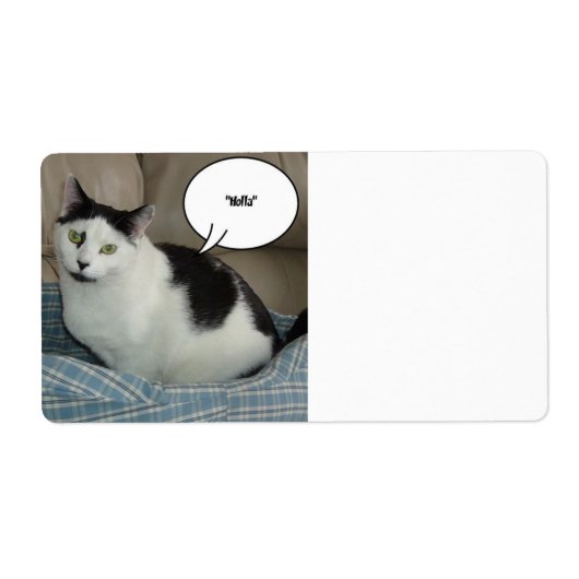 ホラ/屋根を上げろ！ ラベル (正面)