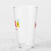 ホラ！Tapasビジネスの編集可能な名前とロゴ タンブラーグラス (左)