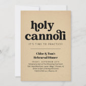 ホリおもしろいカノリリハーサルディナー招待状 招待状 (正面)