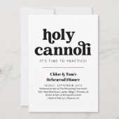 ホリおもしろいカノリリハーサルディナー招待状 招待状 (正面)