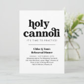 ホリおもしろいカノリリハーサルディナー招待状 招待状 (スタンド正面)