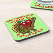 ホリおもしろいティ飲ークハート コースター (左側)